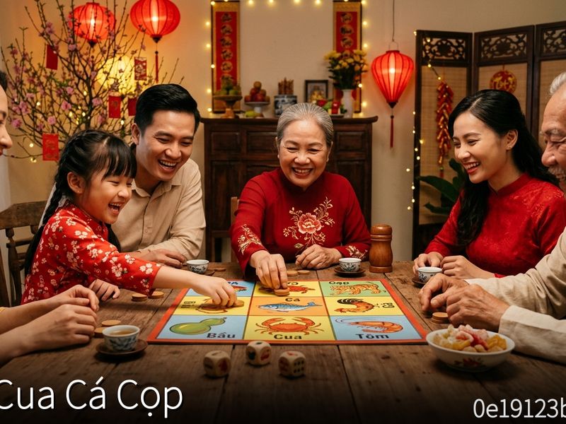 Giao lưu cộng đồng: Những kỷ niệm vui khó quên khi chơi Bầu Cua Cá Cọp dịp Tết